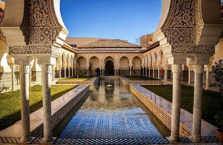 Mosquée de Mechouar à Tlemcen, cour intérieur