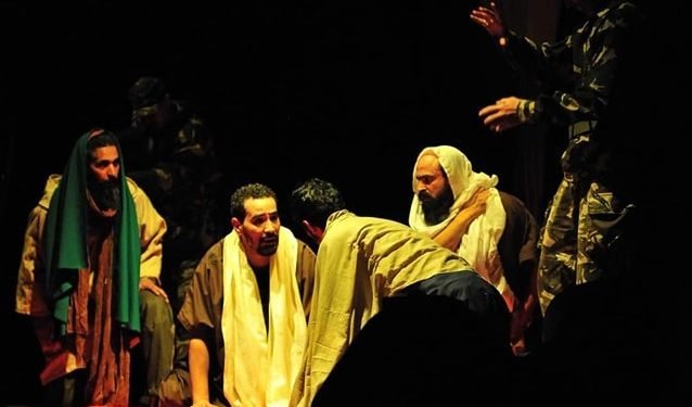 Représentation de la pièce de théâtre "Al Abbas" au théâtre national Algérien à Alger