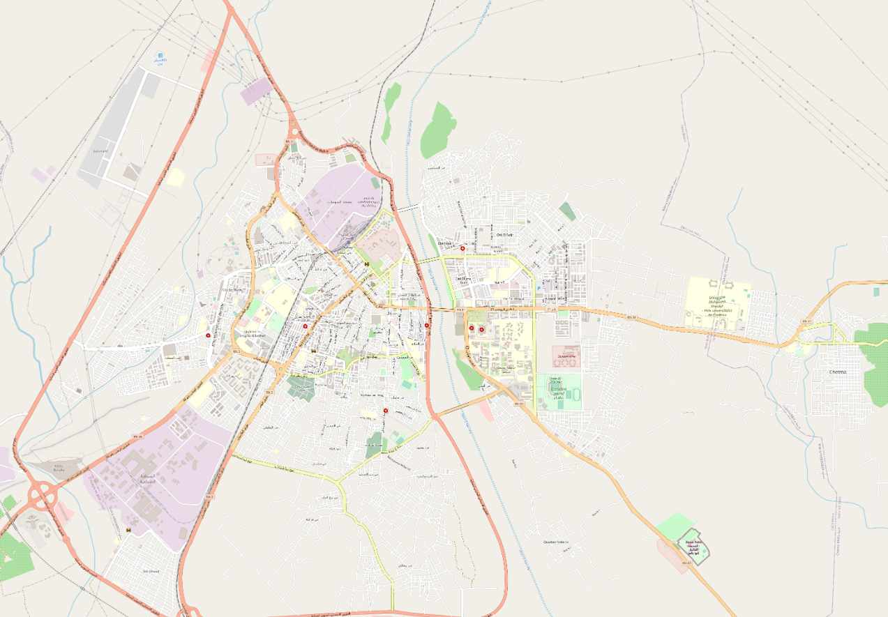 Agglomération de la ville de Biskra