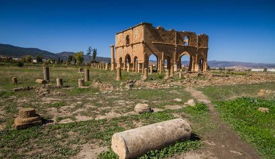 Site archéologique de la ville romaine de Lambèse