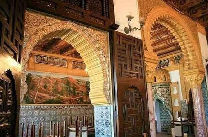 Intérieur du Palais Meriem Azza (Dar Meriem)