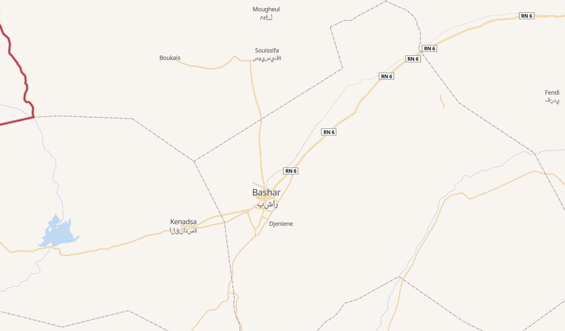 Agglomération de la Wilaya de Béchar