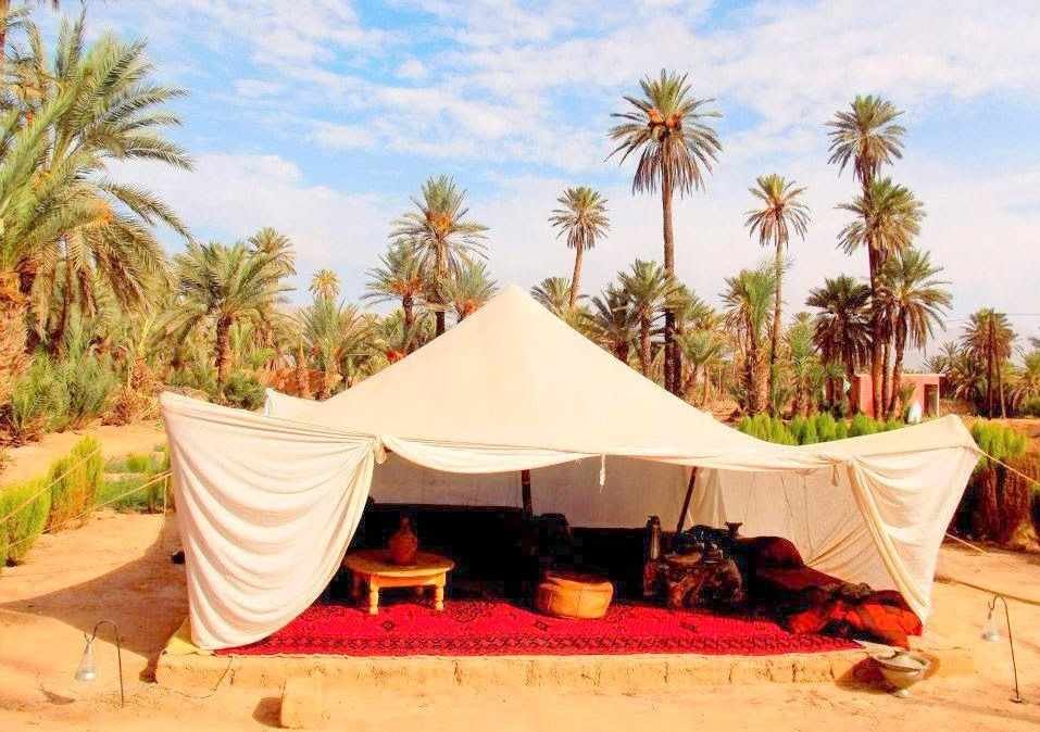 Khaïma (tente berbère traditionnelle)