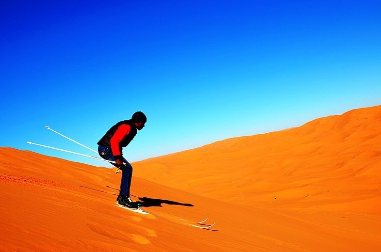 Sandboarding