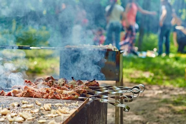 Barbecue en famille ou entre amis