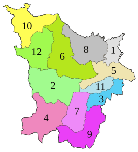 Carte des Communes de la Wilaya d'Annaba