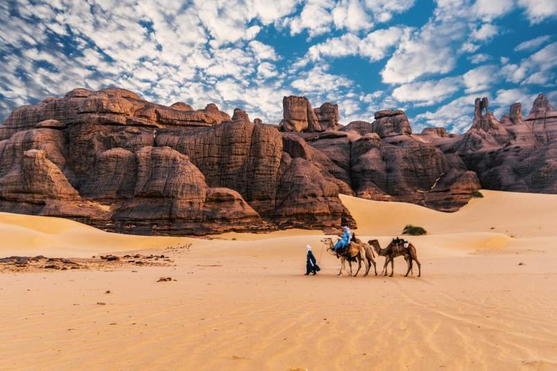 Randonnée en dromadaire