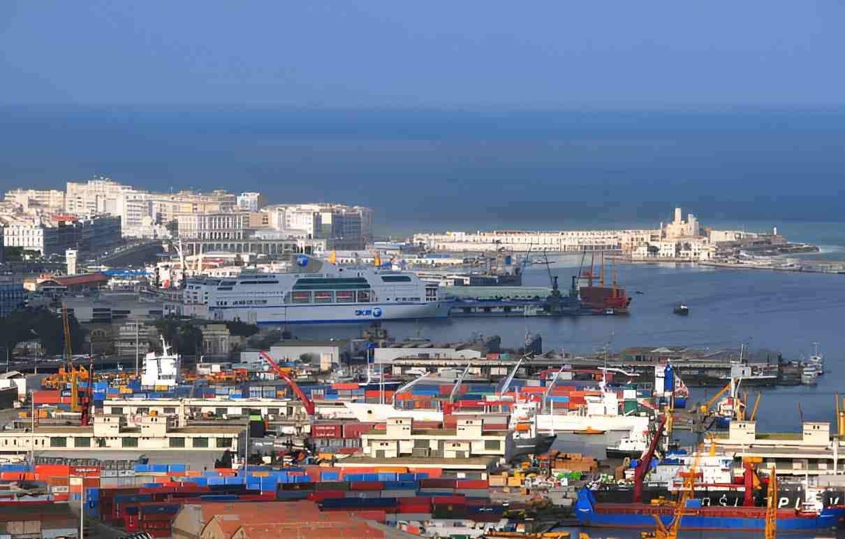 Le Port d'Alger