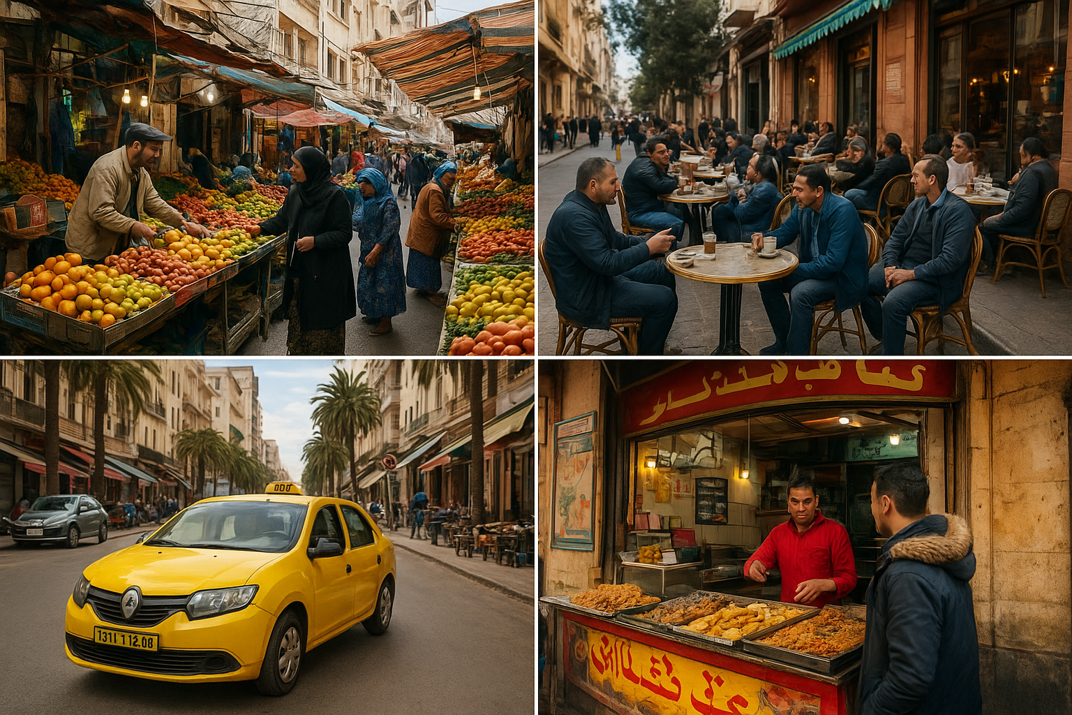 Illustration du coût de la vie en Algérie