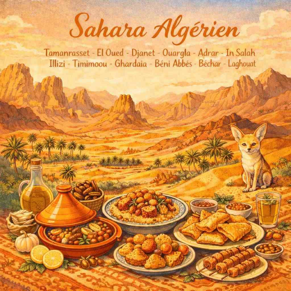 Illustration Sahara Algérien