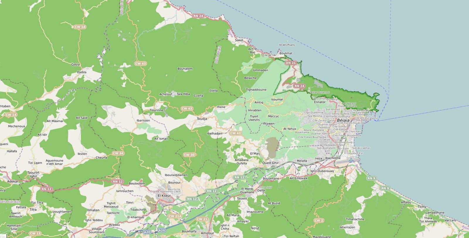 Agglomération de la Wilaya de Béjaïa