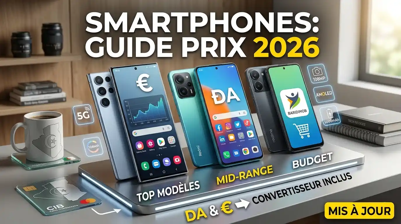 Smartphones Algérie 2026