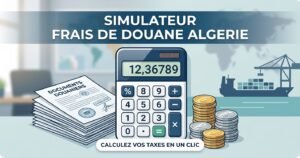 Simulateur de calcul des frais de douane et taxes d'importation en Algérie. Dédouanement véhicule algérie
