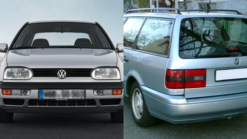 Volkswagen Golf 3 verte, modèle phare de voiture increvable d'occasion en Algérie