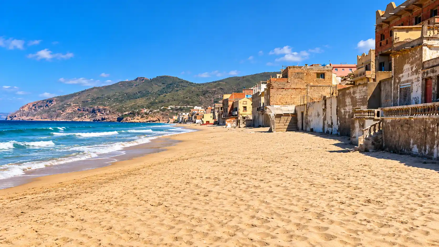 Plage de Paradis Plage, wilaya d’Oran en Algérie
