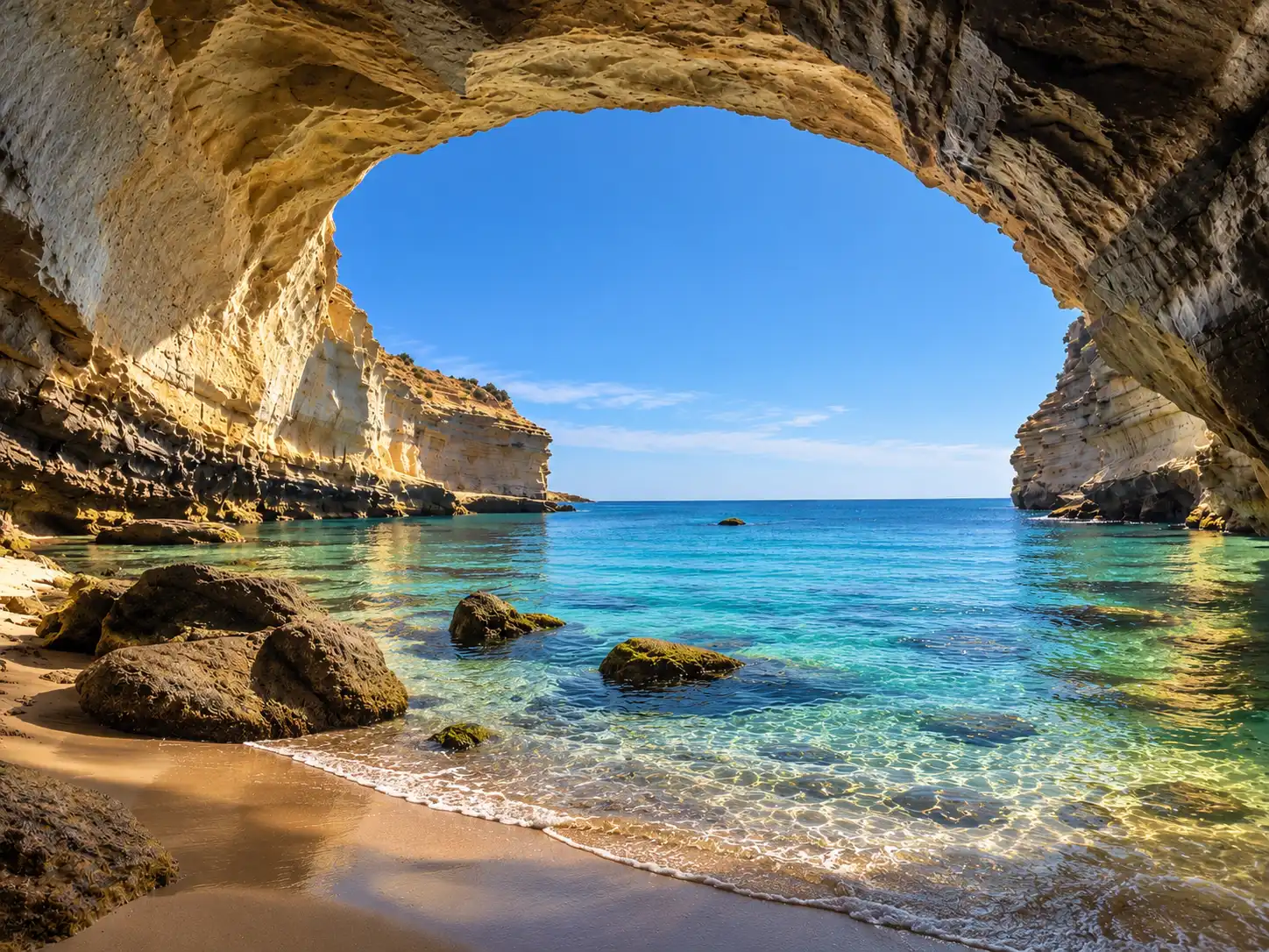 Les deux Guitares — plage de Lattre et la vraie Guitare, wilaya d’Aïn Témouchent en Algérie